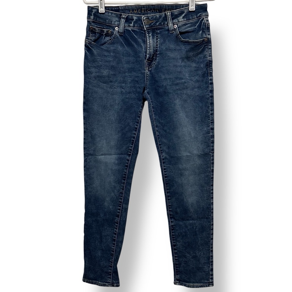 AMERICAN EAGLE 🦅 Men’s Skinny Jeans 30x30 | Ne(x)t Level Flex Dark Wash